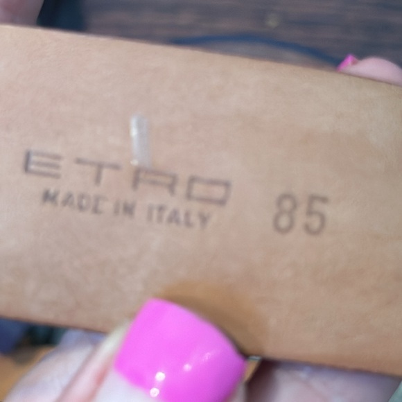 Etro Belt opals gemstone made in Italy - Picture 4 of 4